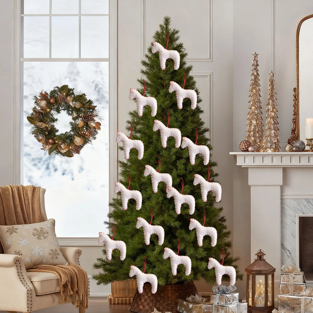Christmas Decorations Featuring a Variety of Christmas Tree Ornaments, Designed for Easy Hanging and Seasonal Display to Your Home and Celebrations C