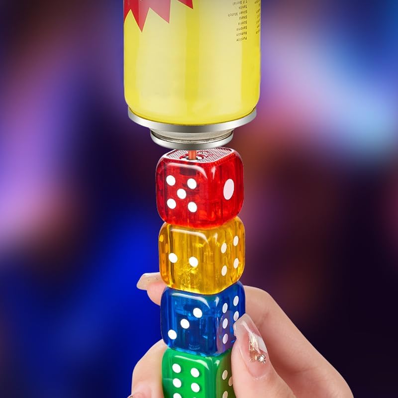 Colorful Dice Torch Butane Lighter