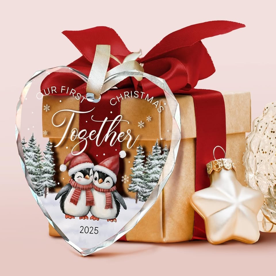 Our First Christmas Together Ornament for Couples 2025