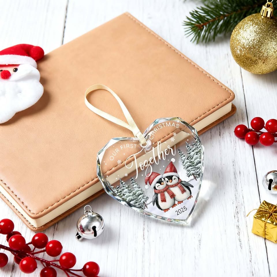 Our First Christmas Together Ornament for Couples 2025