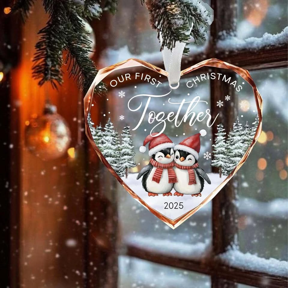 Our First Christmas Together Ornament for Couples 2025