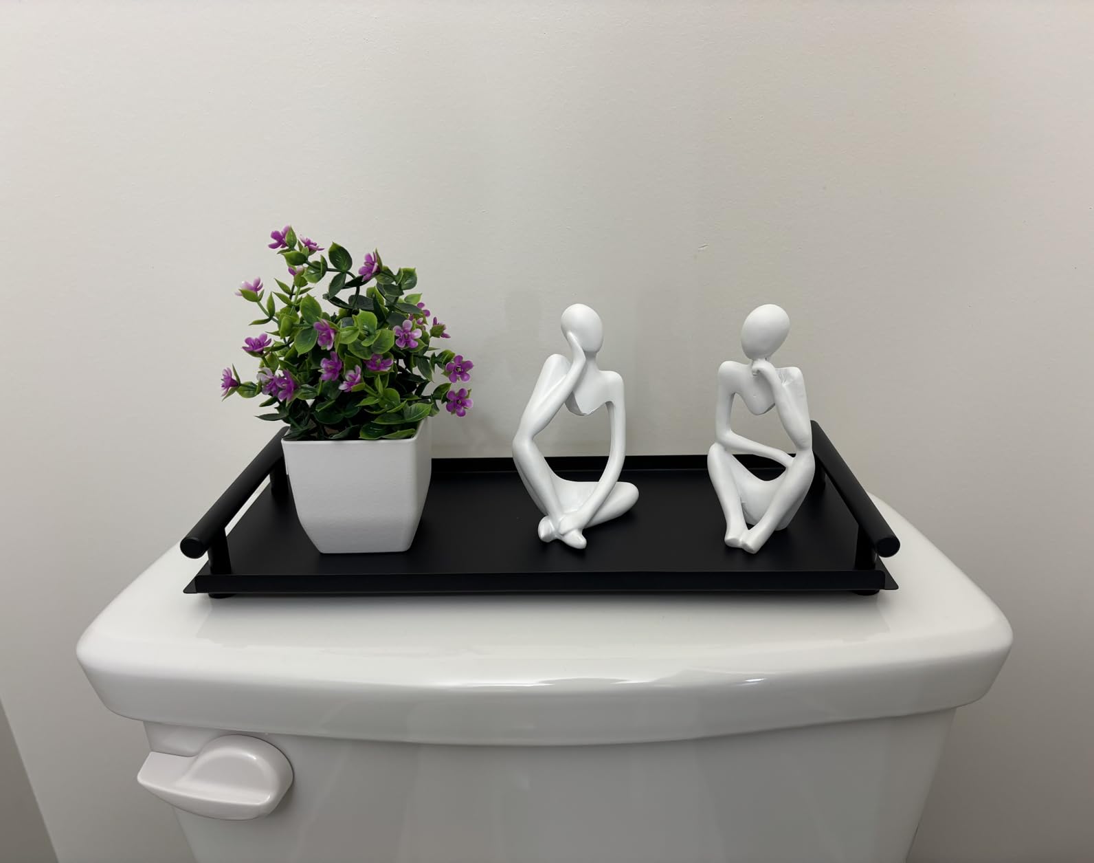 3 PCS Resin Thinker Statue Figurines Home Decor