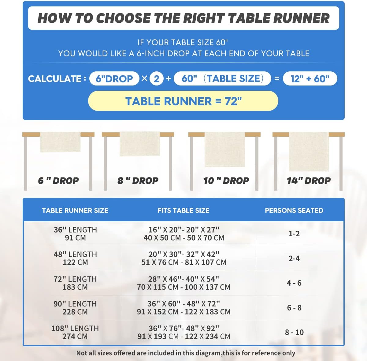 Valentine's Table Runner for Home Party Decor