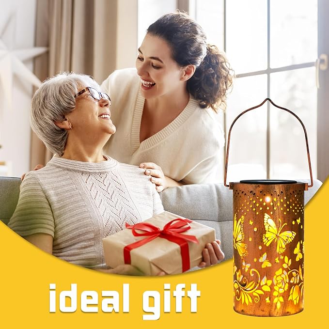 Christmas Gifts for Women Butterfly Solar Lanterns