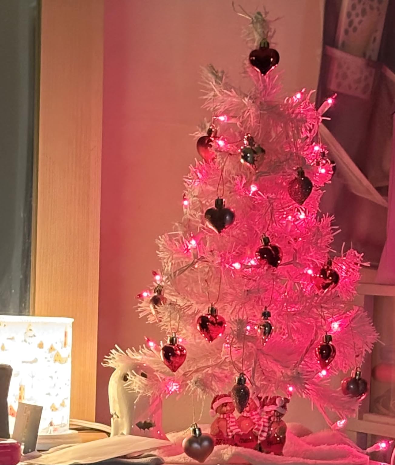 16Pcs Valentine's Day Heart Shaped Ornaments Gift Pack