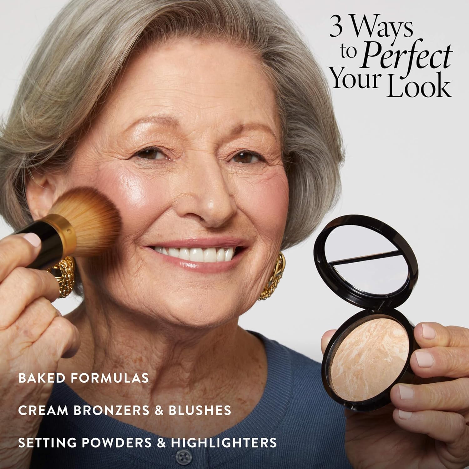 LAURA GELLER NY Professional Kabuki Makeup Brush (Retractable)