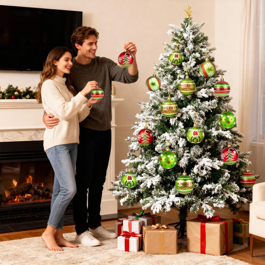 18pcs Christmas Balls Ornament