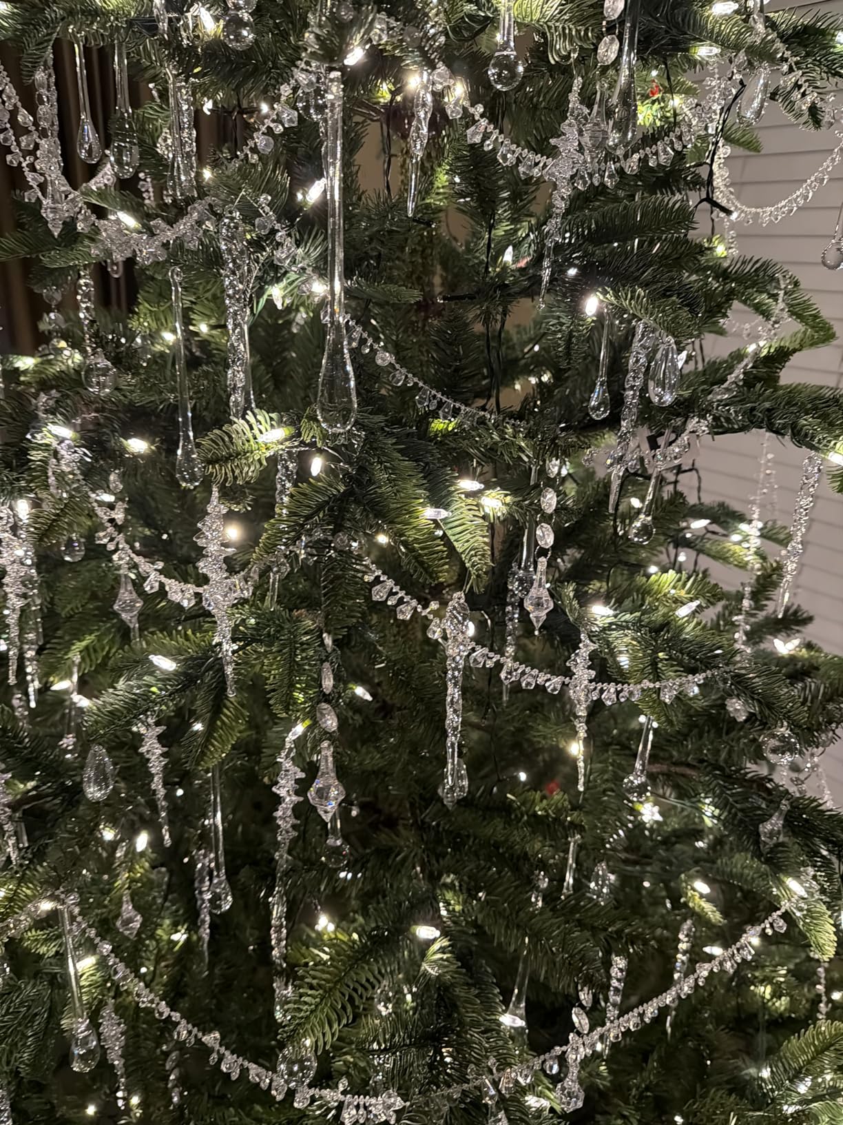 30PCS Maple Leaf Christmas Tree Decorations Ornaments