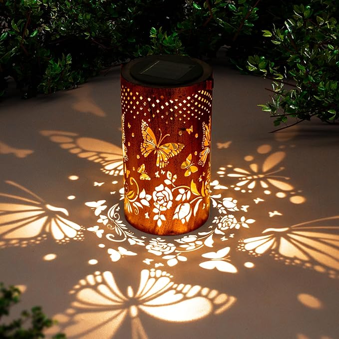Christmas Gifts for Women Butterfly Solar Lanterns