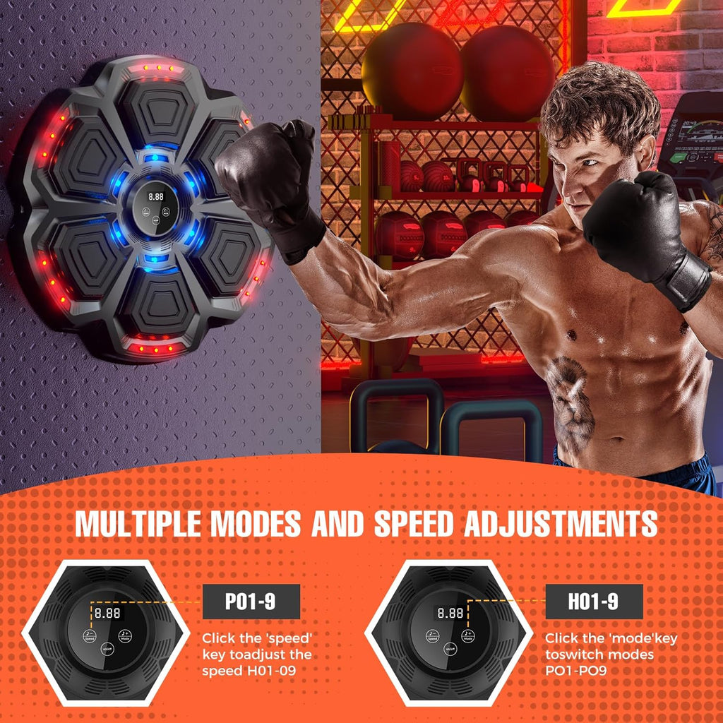 Professional Music Boxing Machine 2026 – Bluetooth Smart Trainer