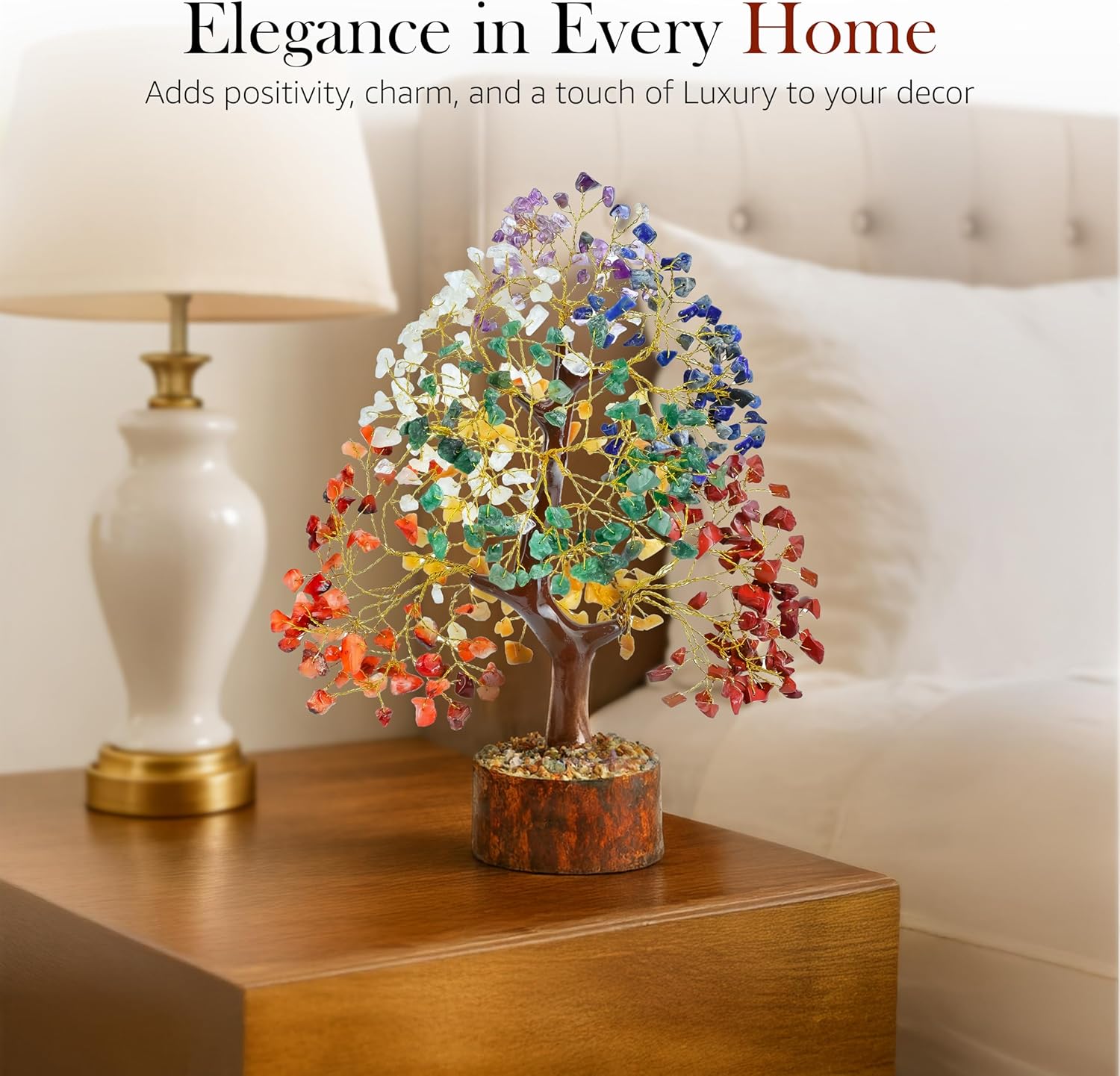 The Original Crystal Tree of Life – 7 Chakra Healing Crystal Tree