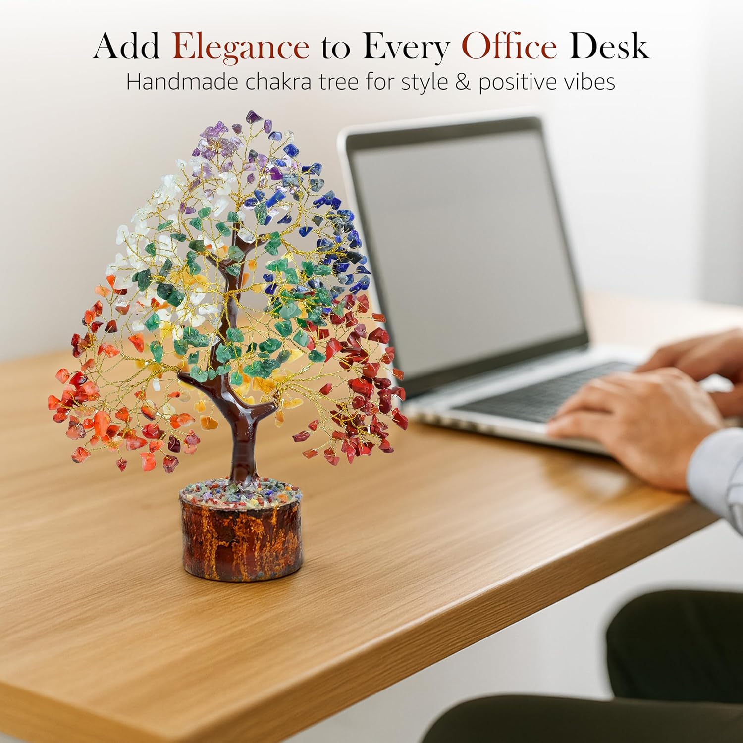 The Original Crystal Tree of Life – 7 Chakra Healing Crystal Tree