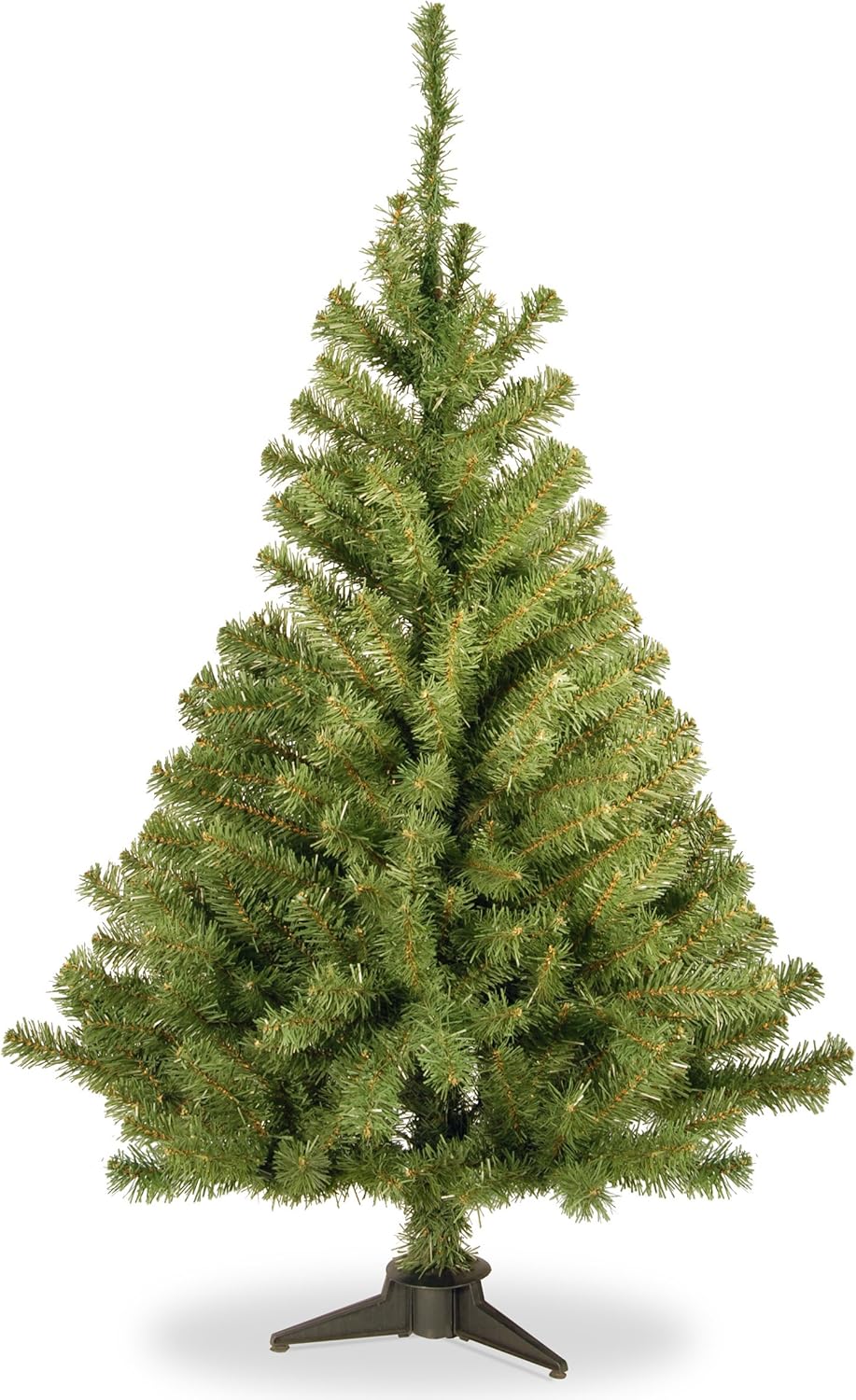 3 Ft Unlit Kincaid Spruce Mini Artificial Christmas Tree – 113 Tips with Stand |